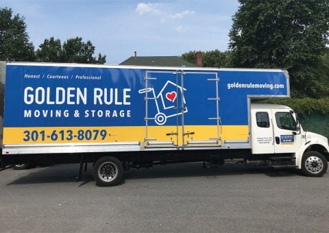 Golden Rule Moving & Storage truck