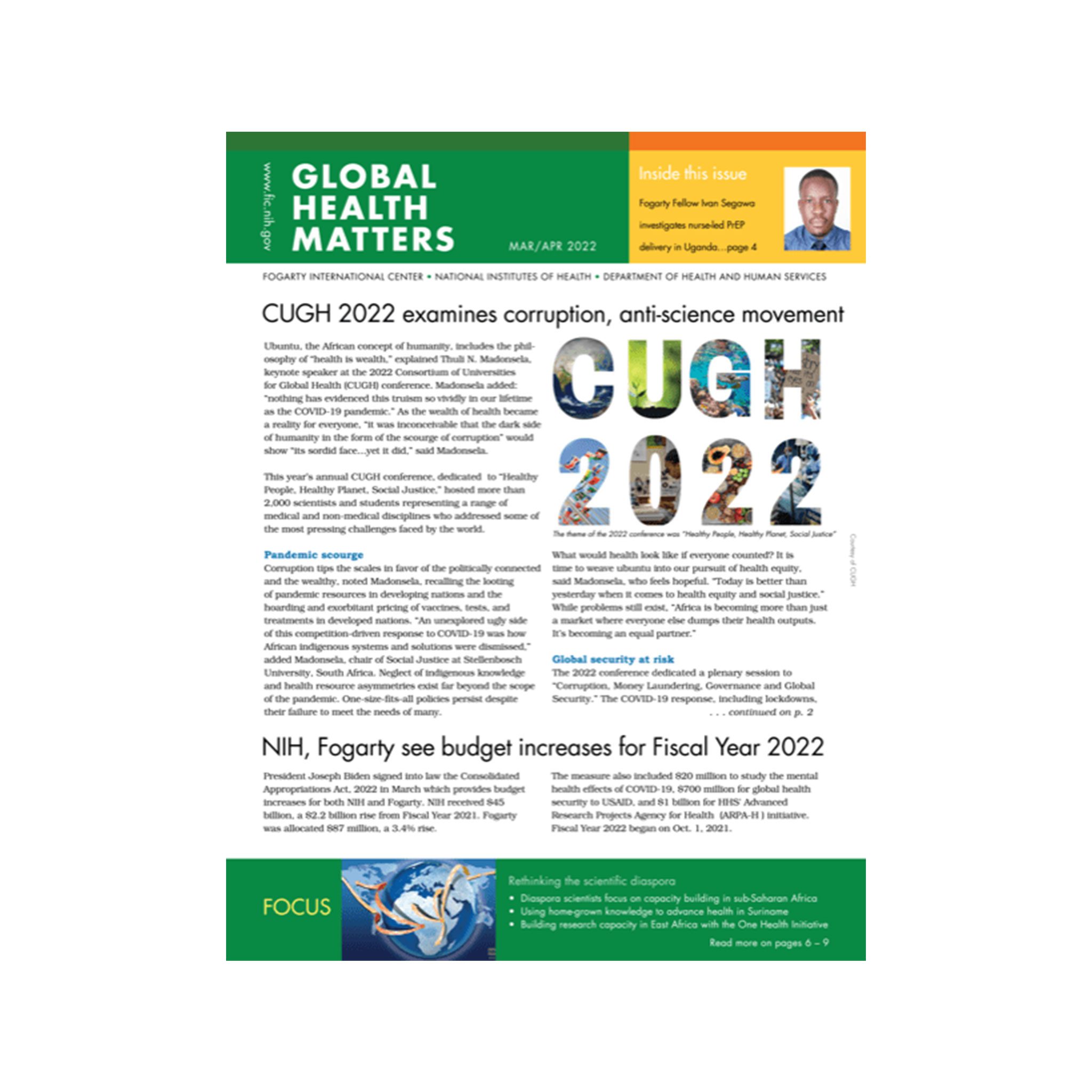 global health matters newsletter